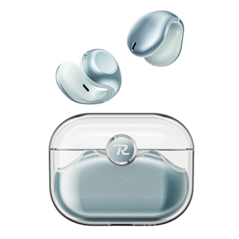 Écouteurs sans fil à clip auriculaire Open Buds KF02 REMAX - Vert — REMAX · Smarty Paris 18e